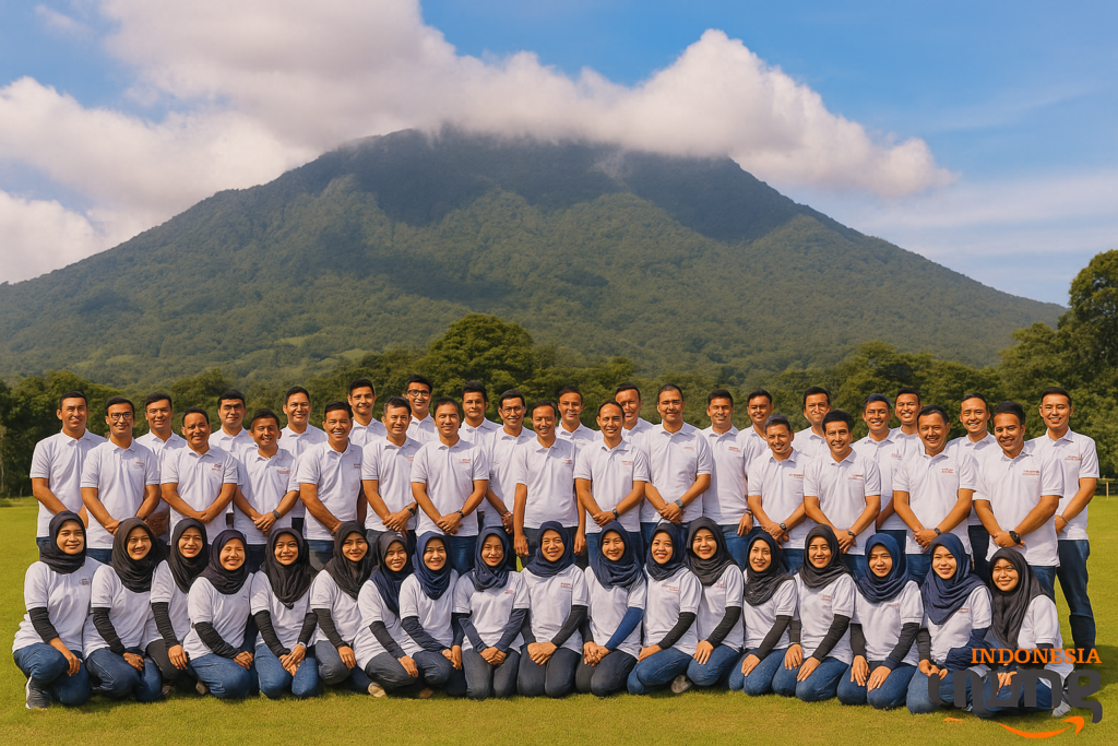 Foto bersama setelah kegiatan outing