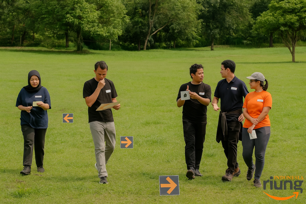 Simulasi Navigasi Strategi Tim