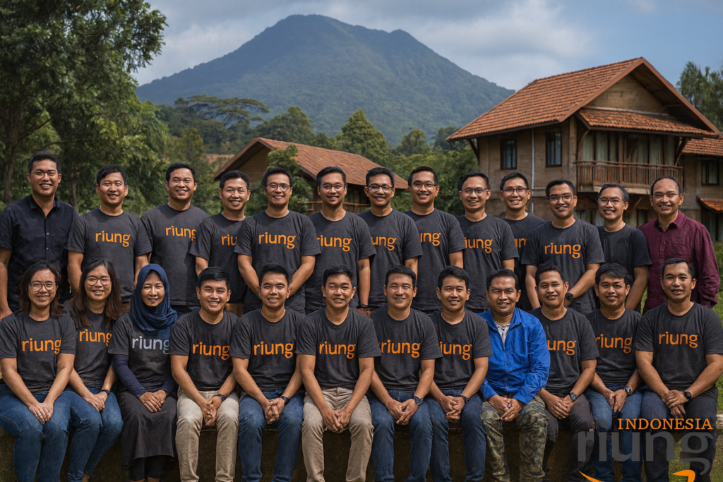 Peserta melakukan sesi foto bersama setelah acara selesai