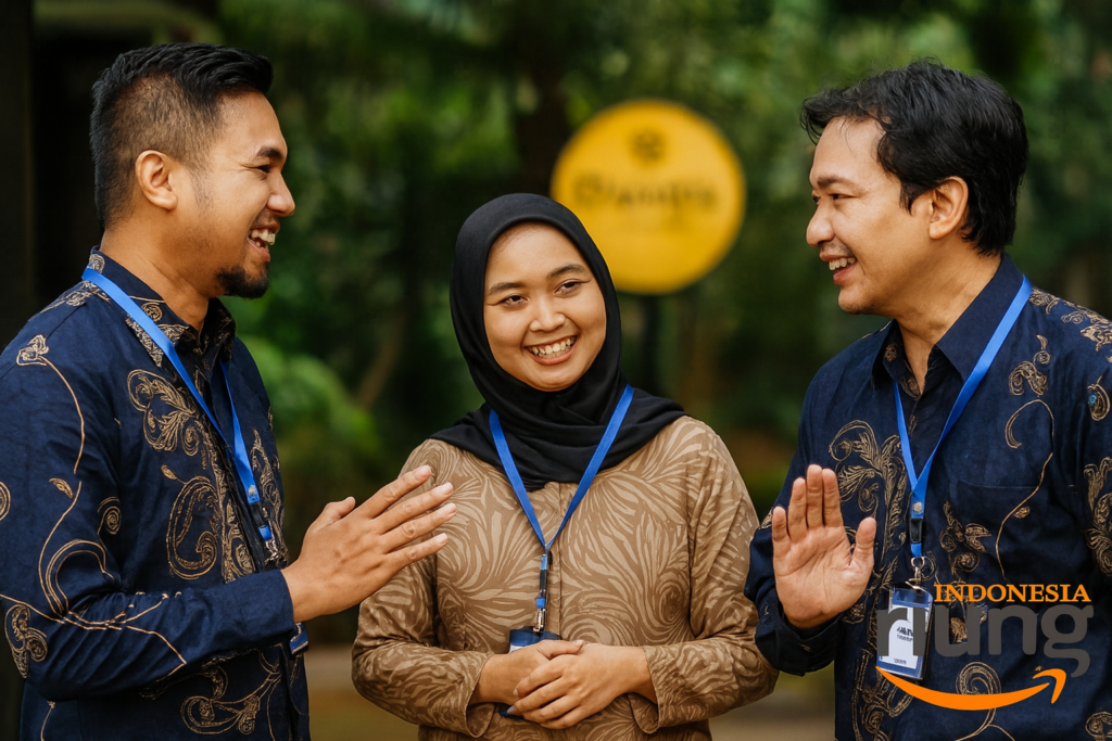 Interaksi hangat peserta gathering di D'Agape hotel