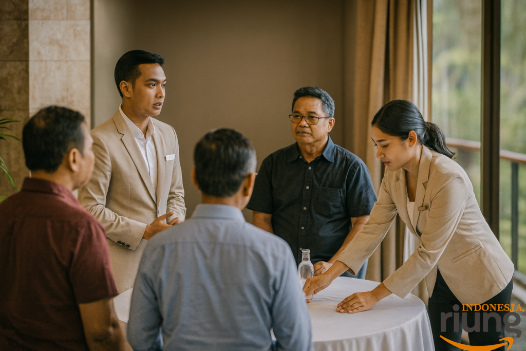 Pelayanan staff hotel Nite and Day MDC