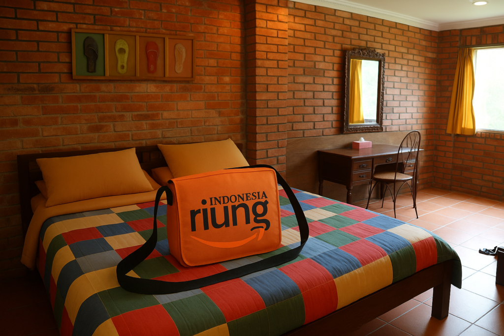 Foto kamar hotel the Pinewood Cisarua