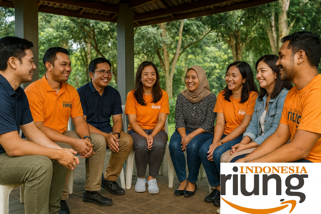 Gathering komunitas di Pondok Remaja PGI Cisarua