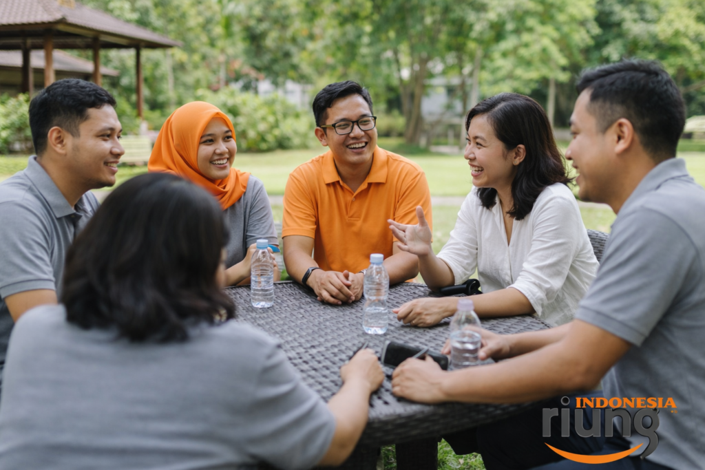 Aktivitas outing kantor di Griya Inkoppabri Bogor