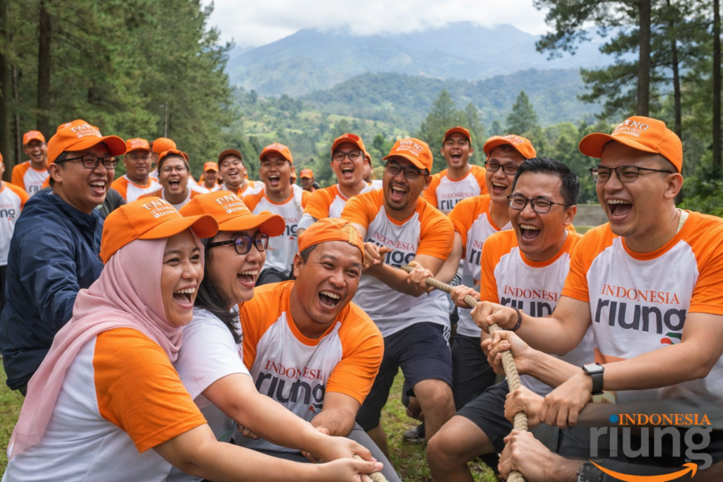 Outbound teambuilding di Griya Inkoppabri Cisarua Bogor