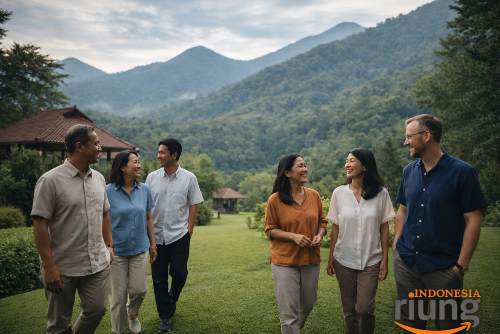 Area outdoor gathering Jimmers Mountain Resort