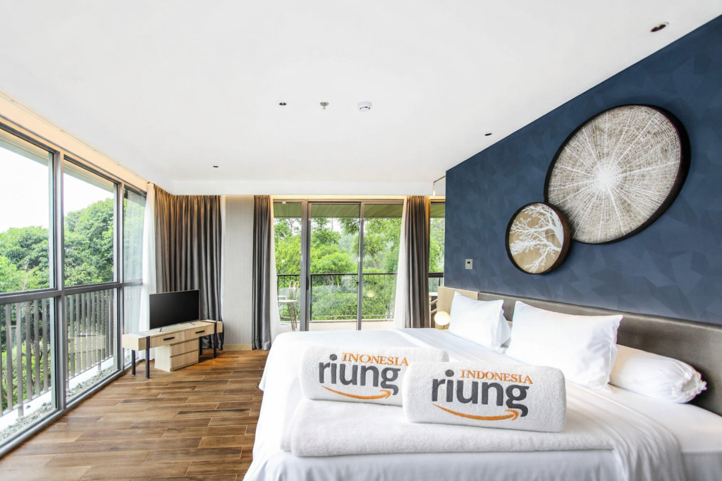 Area kamar The Botanica Sanctuary Bogor