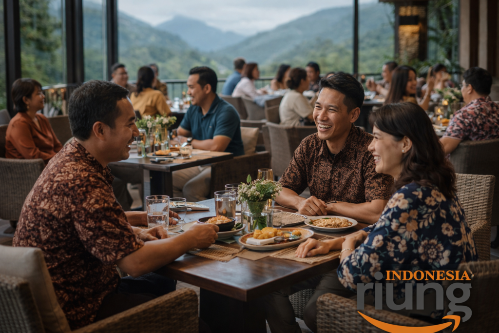 Kebersamaan peserta gathering di The Botanica Sanctuary