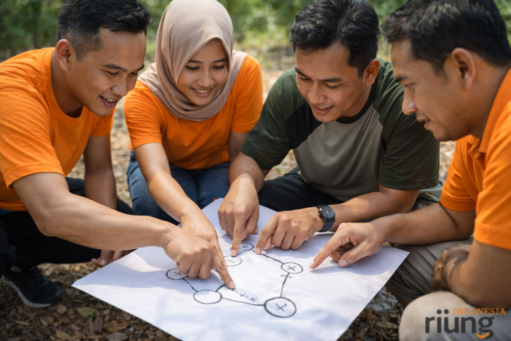 Outbound team building di The Botanica Sanctuary