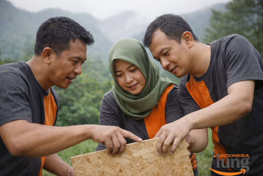 Aktivitas outbound kerja sama tim