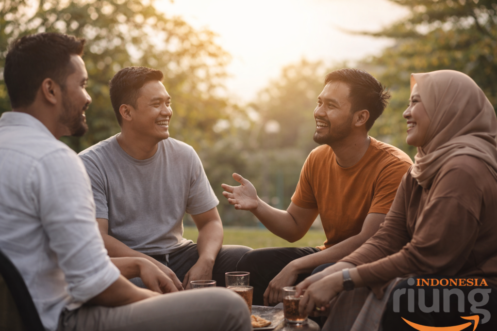 Momen kebersamaan peserta gathering