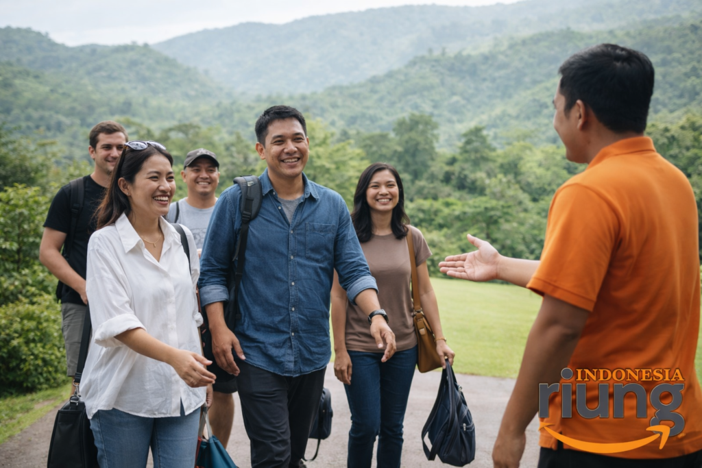 Kegiatan outing di Santa Monica Resort Bogor