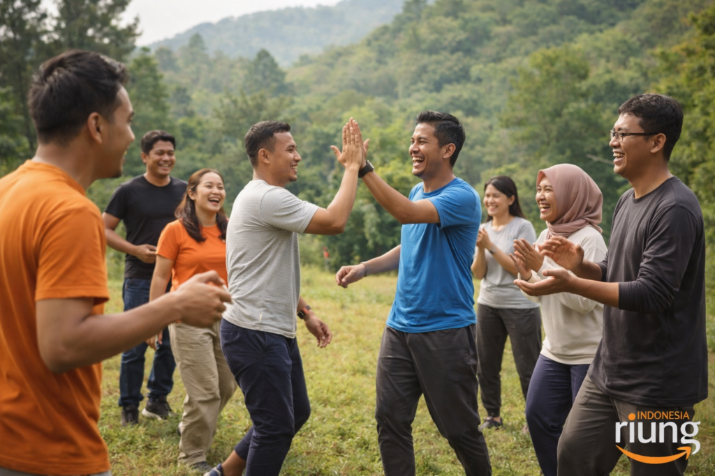 Lokasi outbound di kawasan Pancawati Bogor