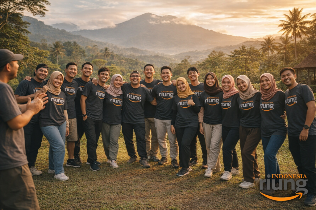 Nuansa alam pegunungan saat kegiatan outing di Pancawati Bogor