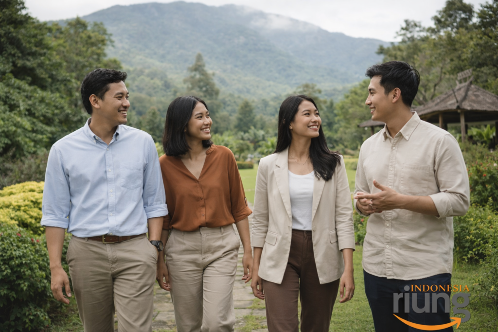 Kegiatan outing di Tjapoeng Resort Pancawati Bogor