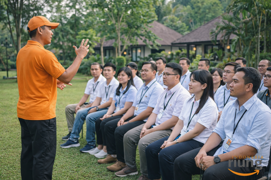 Outbound perusahaan di AMANUBA Hotel & Resort Rancamaya Bogor