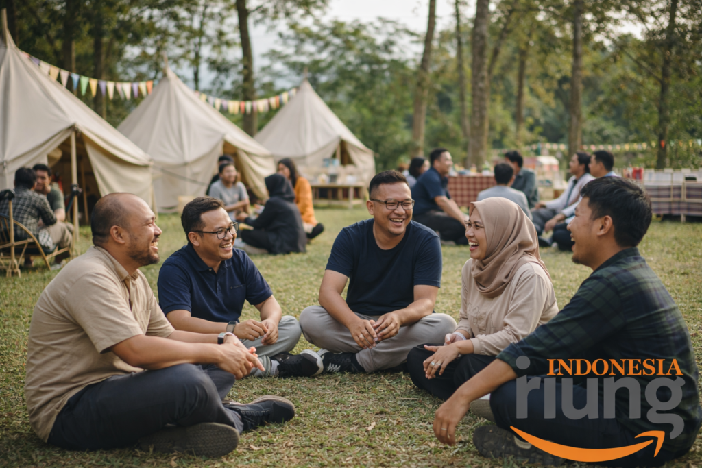 Gathering perusahaan di PONDOK KAPILIH RESORT & CAMP PANCAWATI BOGOR