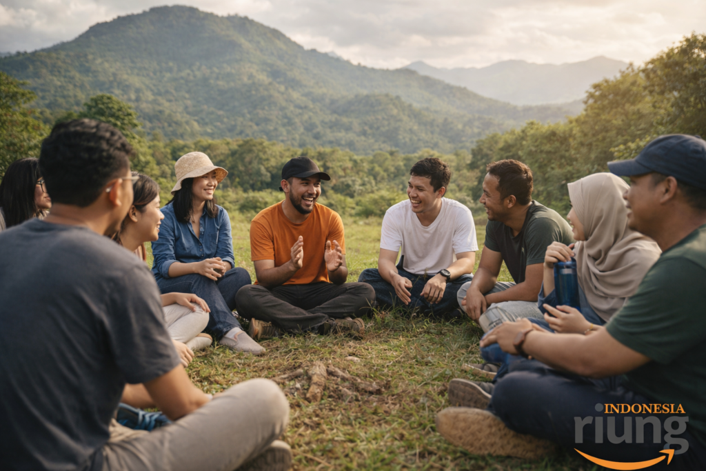 Outing perusahaan di Padi Resort