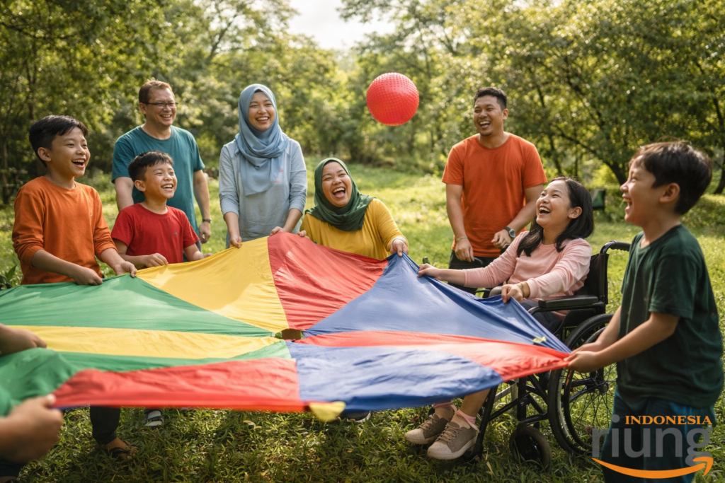 Momen quality time outing perusahaan di padi resort