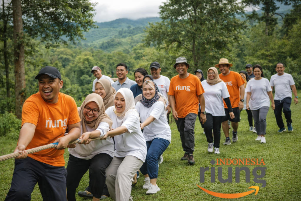 Aktivitas rekreasi ringan yang inklusif, permainan sederhana yang aman dan menyenangkan