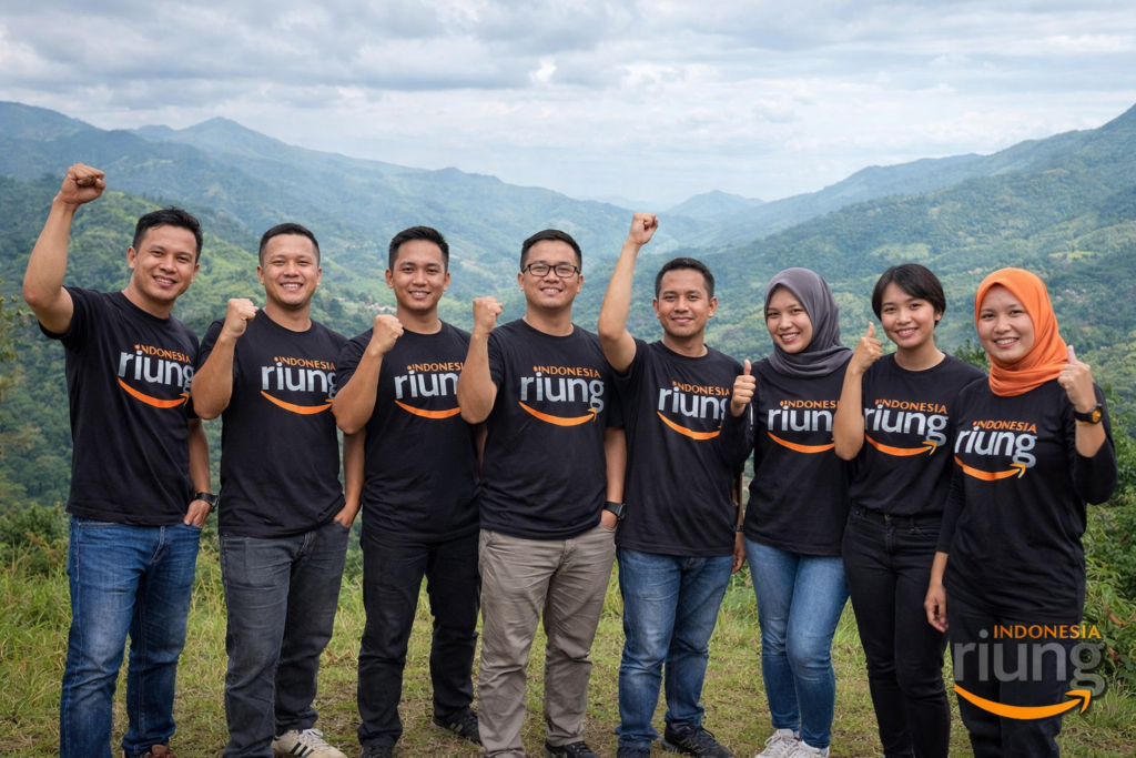 Momen closing outbound ringan di Hotel Grand Pesona