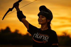 Outing archery Puncak Bogor Sentul event outbound mendukung pengembangan komunikasi tim.