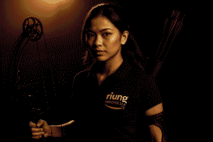 Event outbound archery Puncak Bogor Sentul gathering menguji ketangkasan peserta perusahaan.