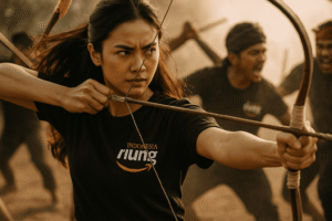 Archery Puncak Bogor Sentul outbound gathering event memperkuat ketepatan dan strategi peserta.