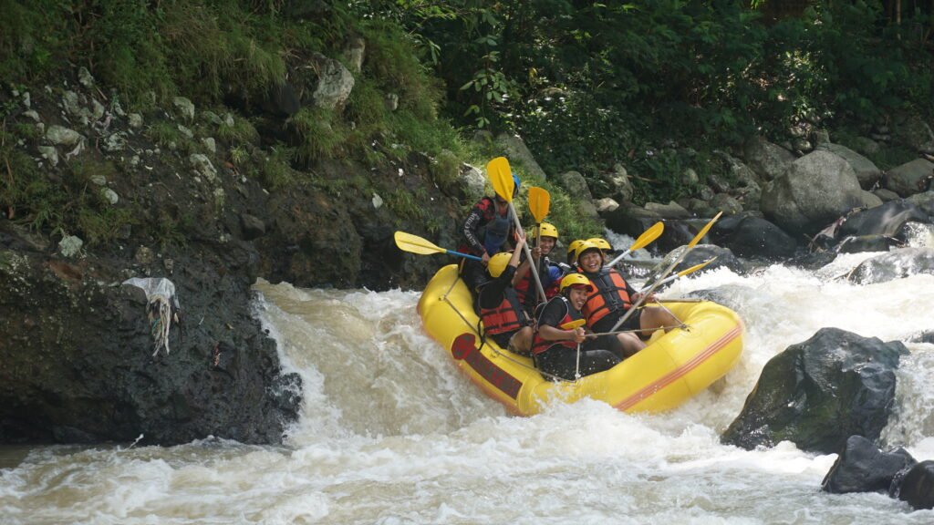 Rute, Grade dan Tingkat Kesullitan Jeram di Sungai Citarik
