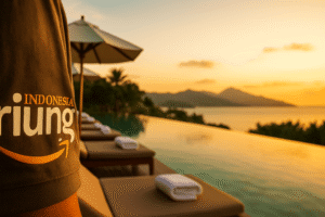 Hotel berkonsep resort modern milik Riung Indonesia di Puncak, pilihan tepat untuk MICE, rapat kecil, dan retreat; dekat wisata alam, akses Sentul, suasana tenang.