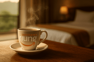 Eksplor Hotel Riung Indonesia kawasan Bogor Raya: kamar nyaman, view pegunungan, cocok untuk MICE, outing tim, dan liburan keluarga; atmosfer elegan, pelayanan sigap, sarapan lezat.