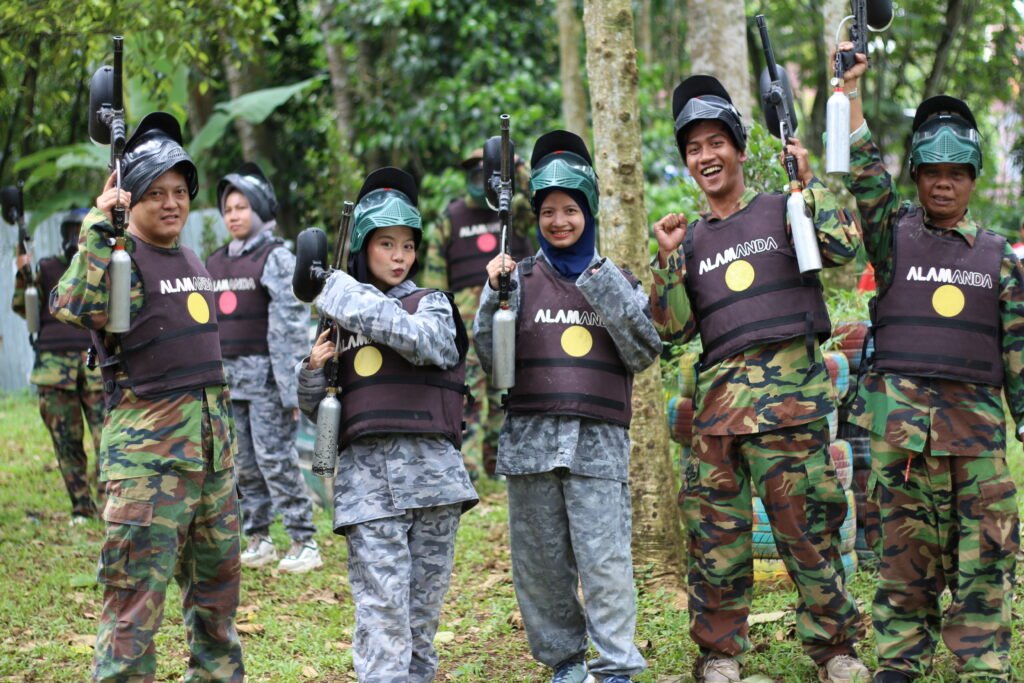 War games Paintball dan Archery Puncak Bogor Sentul