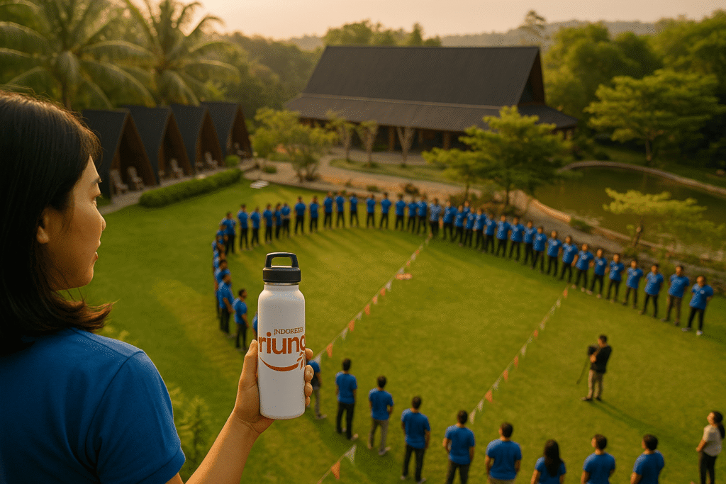 Lapangan Outbound dan Aktivitas