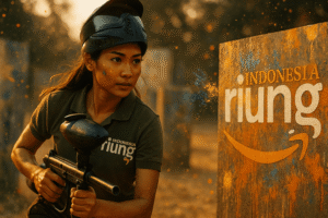 Paintball Puncak Bogor Sentul outbound outing memberi tantangan penuh strategi untuk soliditas tim.
