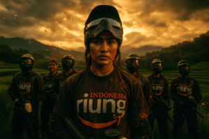 Gathering paintball Puncak Bogor Sentul outing event memperkuat hubungan kolektif.