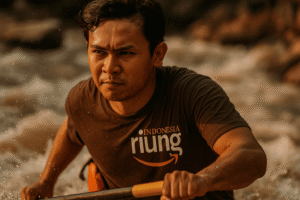 Serunya Paket Rafting Cisadane Bogor gathering outing didukung fasilitator berpengalaman.