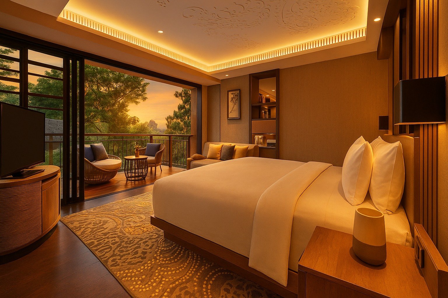 Kamar Deluxe Mewah di Pullman Ciawi Vimala Hills