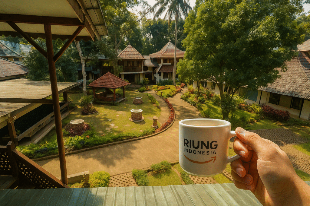 Arasy Resort Bogor dengan panorama alam hijau