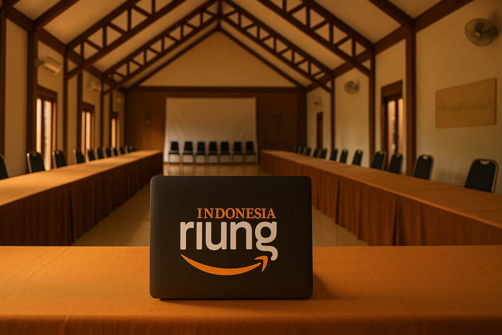 Aula dan ruang meeting Tjapoeng Resort untuk gathering kantor