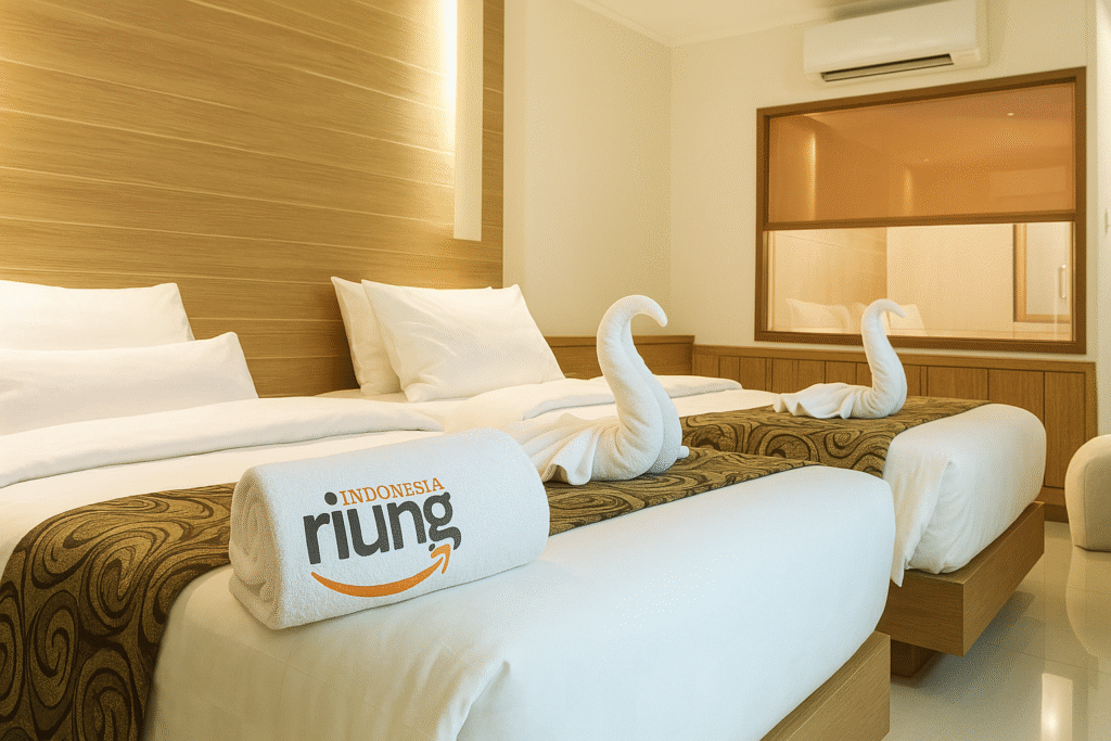 Family gathering di Bumi Katulampa Bogor dengan kolam dan area lapang