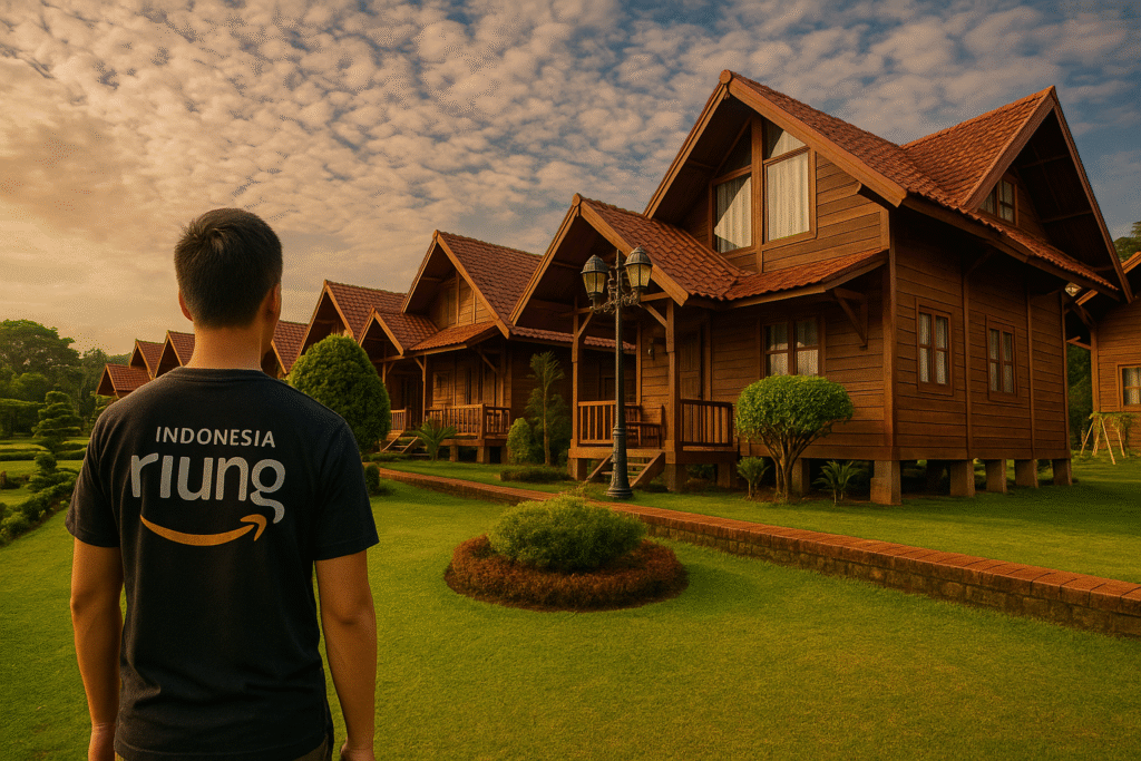Family gathering di Puncak Bogor bersama perusahaan dan keluarga