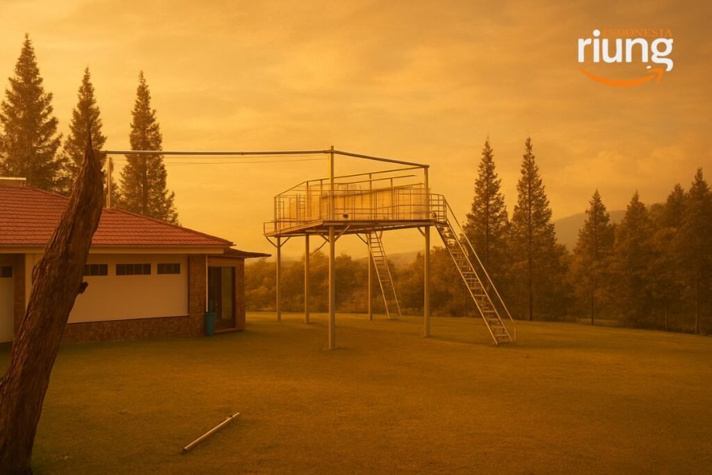 "Fasilitas Villa Bukit Pancawati Bogor untuk outing dan outbound"