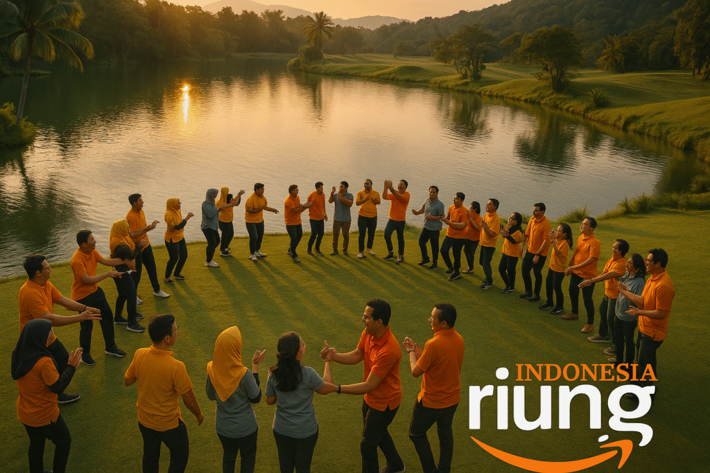 Kegiatan outbound di Aston Sentul Lake Resort