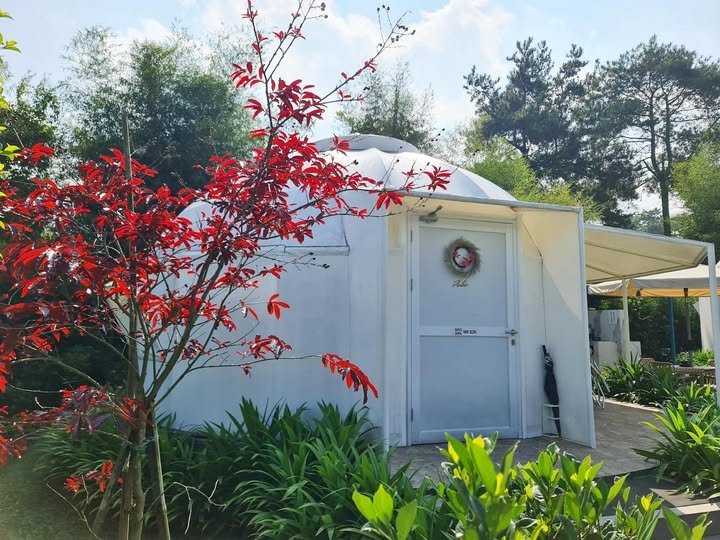 "Glamping Dome dan Snail di Teras Bhumi Puncak"