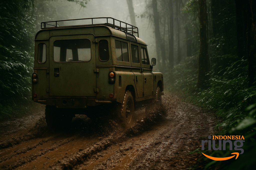 Jalur offroad Bodogol Lido berlumpur
