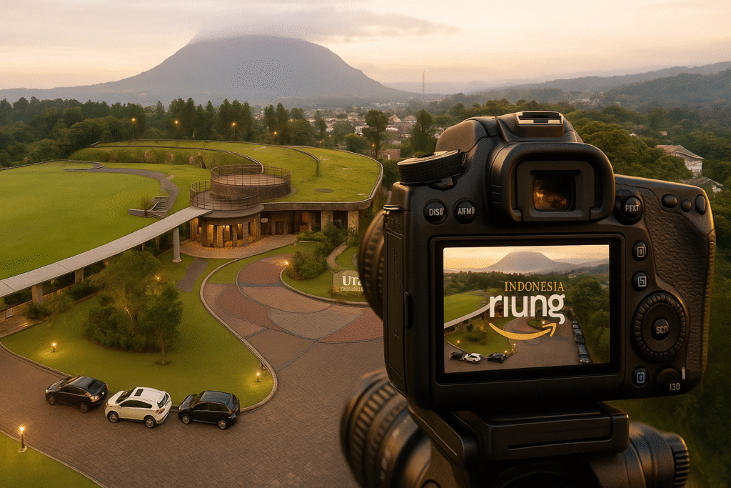 tampilan depan hotel neo green savana sentul city