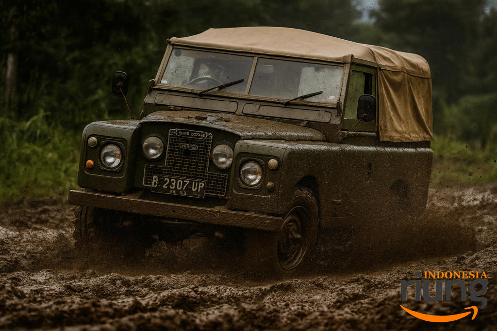 Tantangan medan lumpur offroad Bodogol