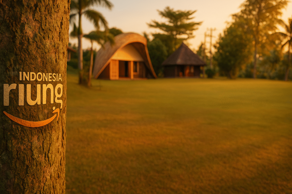 Lapangan dan ground outbound Camp Hulu Cai Bogor berkapasitas besar