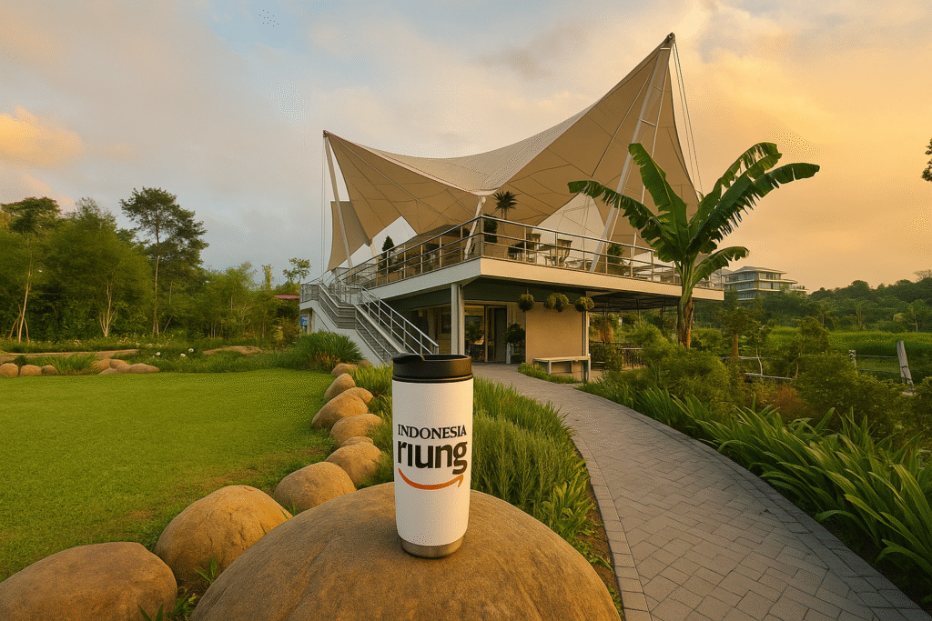 Lapangan Outbound di Teras Bhumi Puncak Bogor