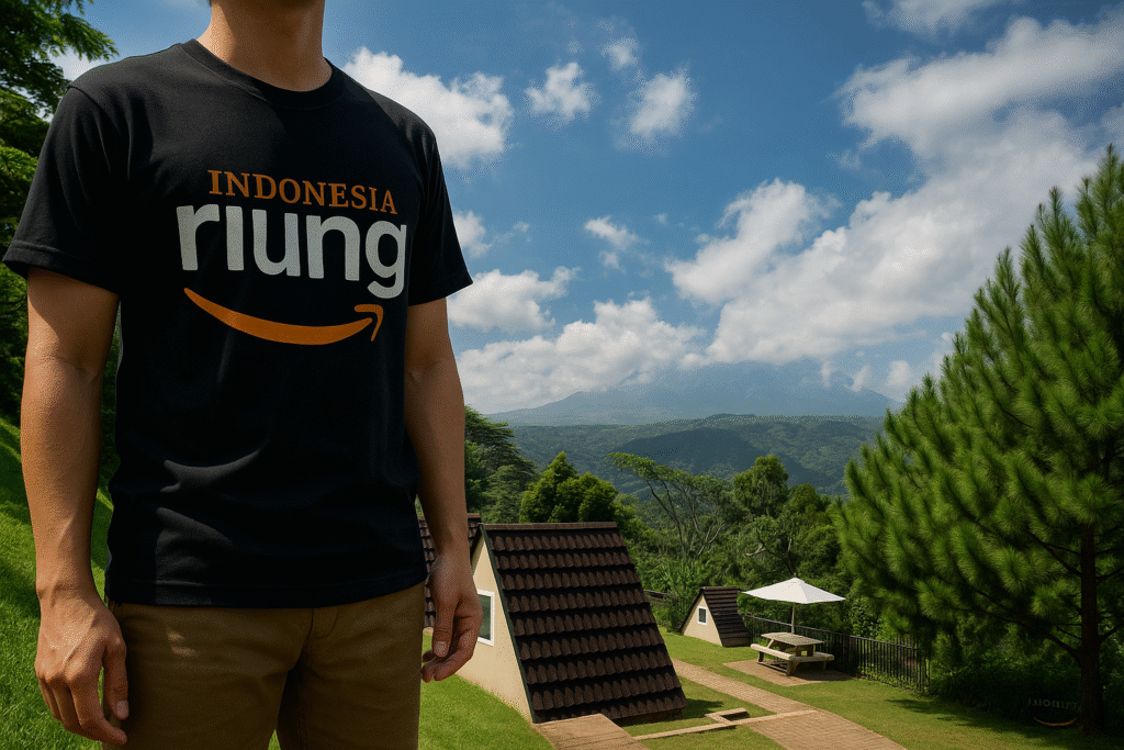 "Lingkung Gunung Bogor Elji Resort Resto di Pancawati untuk glamping dan camping keluarga